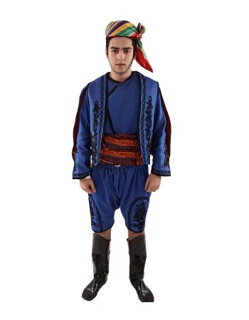 Zeybek Harmandalı Yetişkin Kostümü