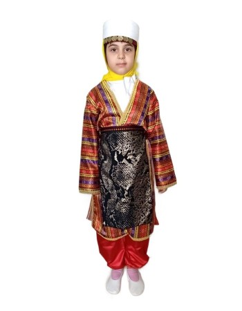 Üç etek, Köylü Kız Çocuk Kıyafeti