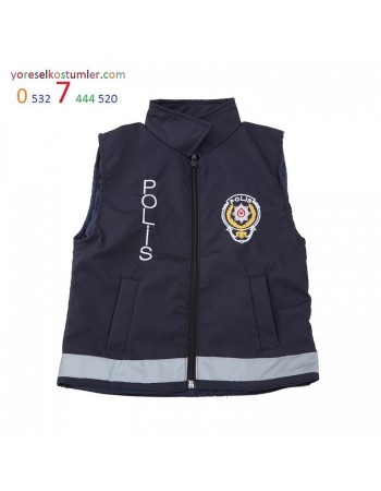 Polis Yeleği Çocuk